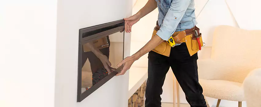 Metal Fireplace Installation in South El Monte, California