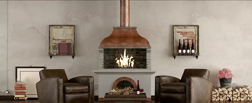 Thelin Hearth Products Providence Pellet Insert Fireplace Installation in South El Monte, CA