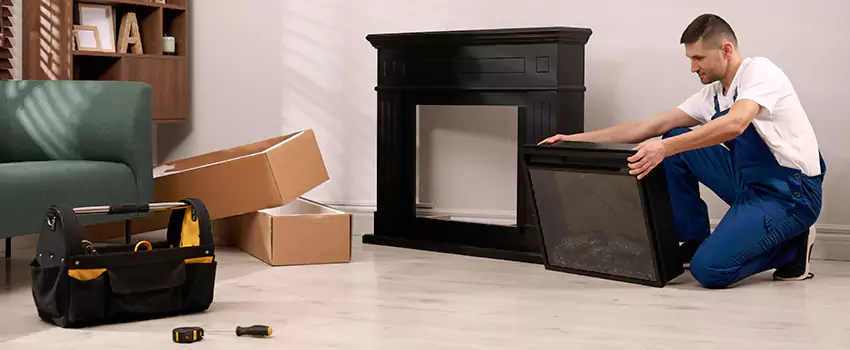 Old Rusted Metal Fireplace Repair And Replacement in South El Monte, CA