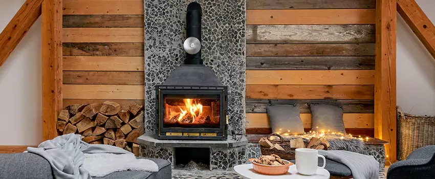 Thelin Hearth Products Direct Vent Gas Stove Fireplace Inspection in South El Monte, California